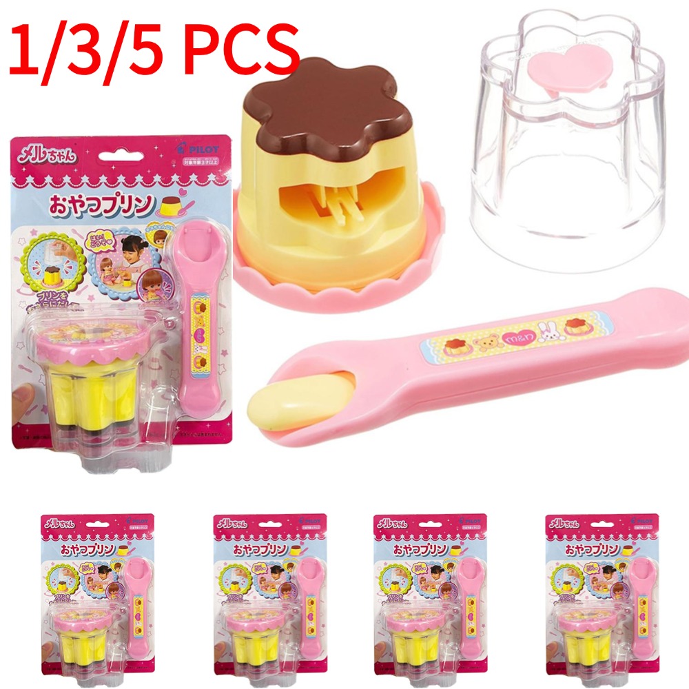 Japanese Lifestyle Japanese - 1/3/5PCS Pudding Set Food Feeding Toy