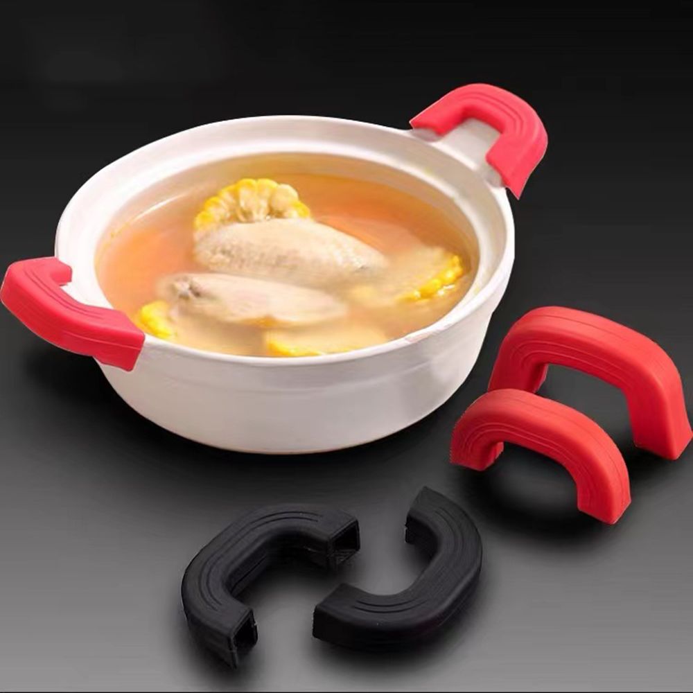 Cast Iron Tetsubin - 2PCS Silicone Anti-Scald Pot Handle Cover