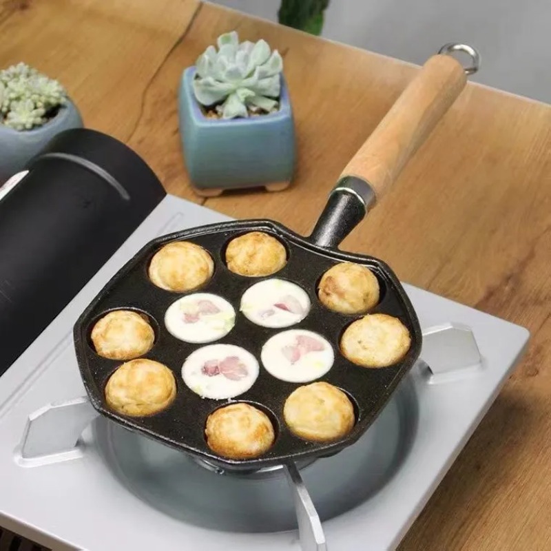 Baking Takoyaki Pan 14 Holes G - Cast Iron Tetsubin recension och pris