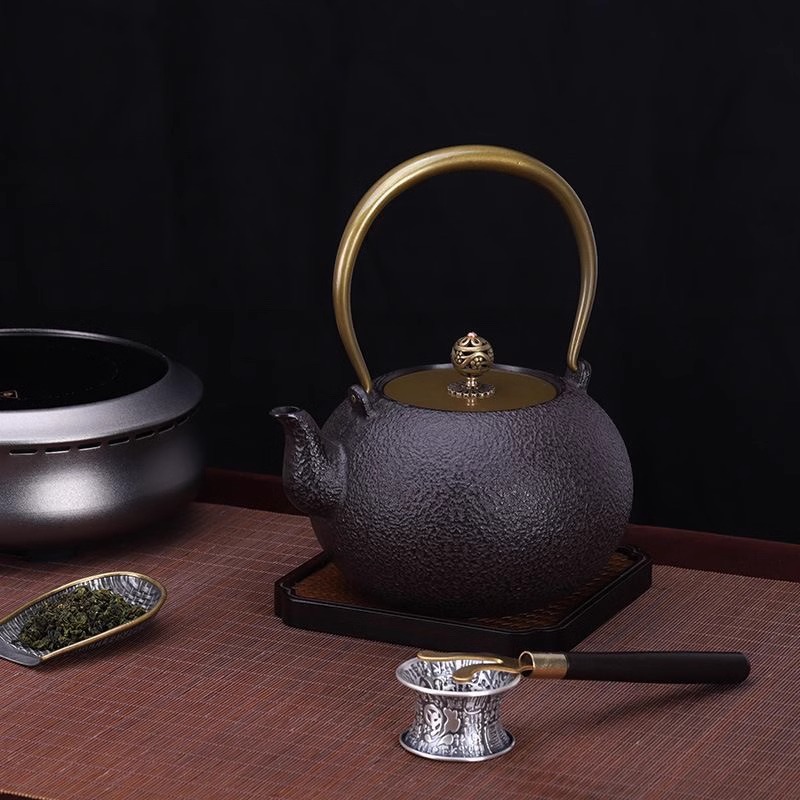 Japanese Cast Iron Teapot 1.2L - Cast Iron Tetsubin recension och pris