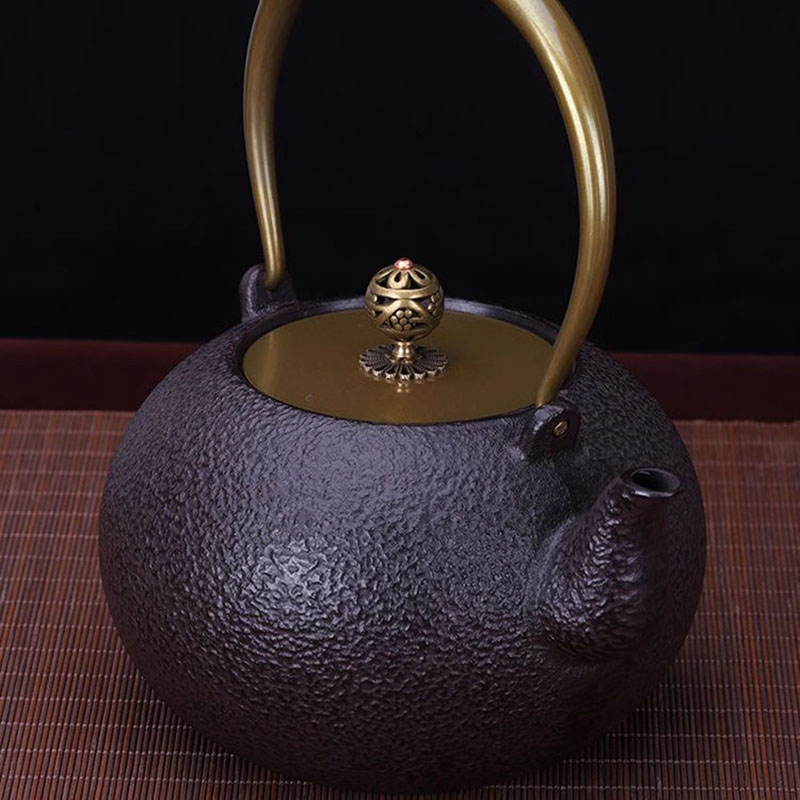 Japanese Cast Iron Teapot 1.2L - Cast Iron Tetsubin recension och pris