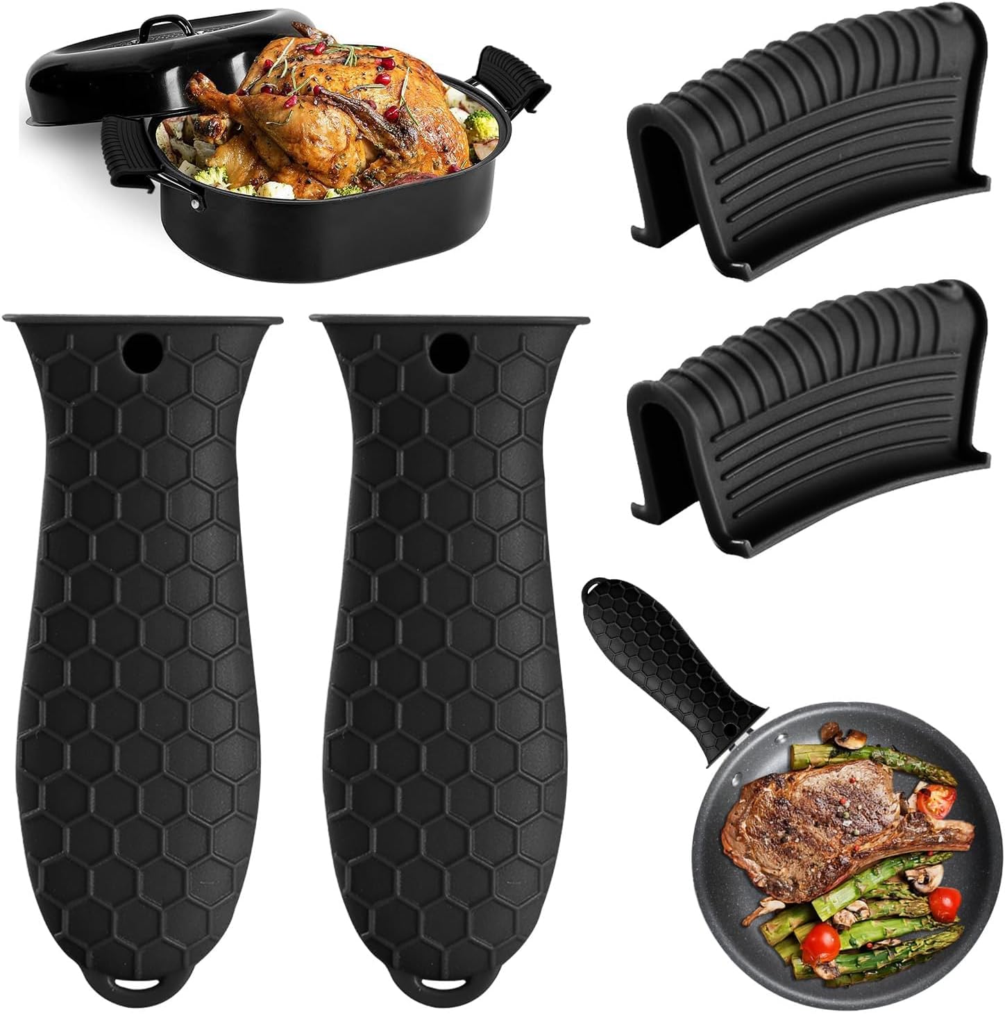 Silicone Heat-Resistant Handle - Cast Iron Tetsubin recension och pris