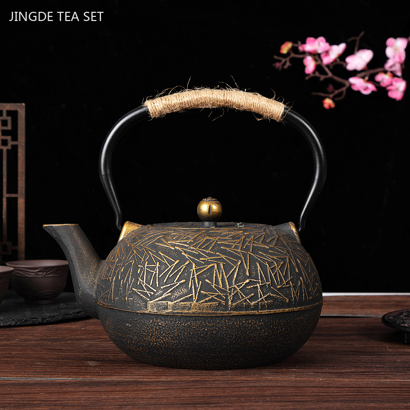 900ml Customized Cast Iron Tea - Cast Iron Tetsubin recension och pris