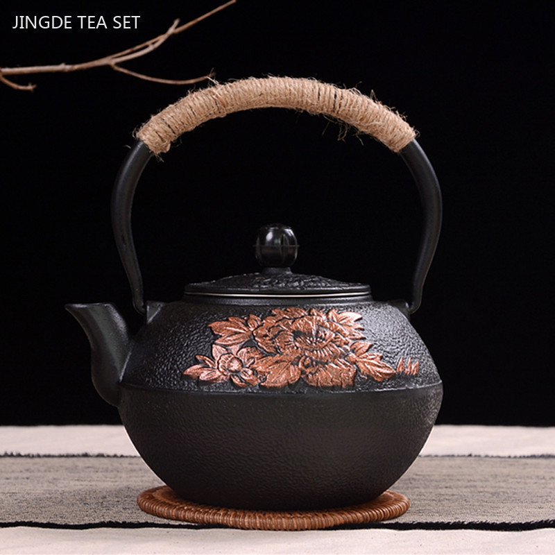 900ml Customized Cast Iron Tea - Cast Iron Tetsubin recension och pris