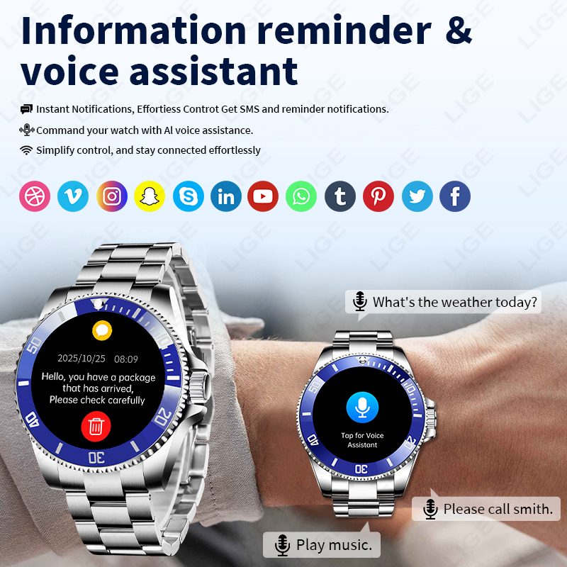New 2026 Style Luxury Smart Wa - Japanese Man Lifestyle recension och pris