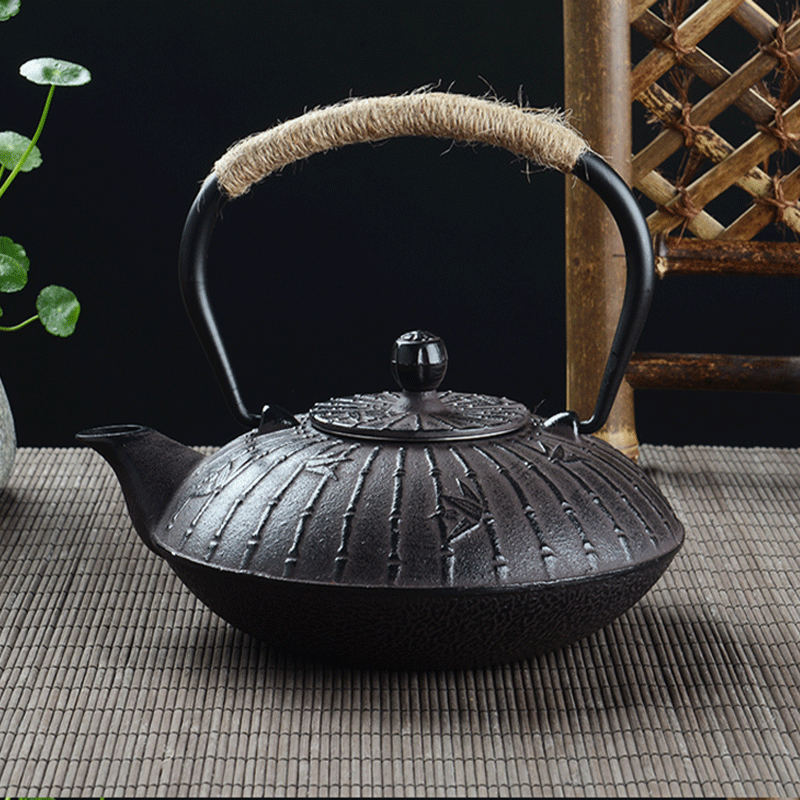 Retro 900ml Cast Iron Teapot J - Cast Iron Tetsubin recension och pris
