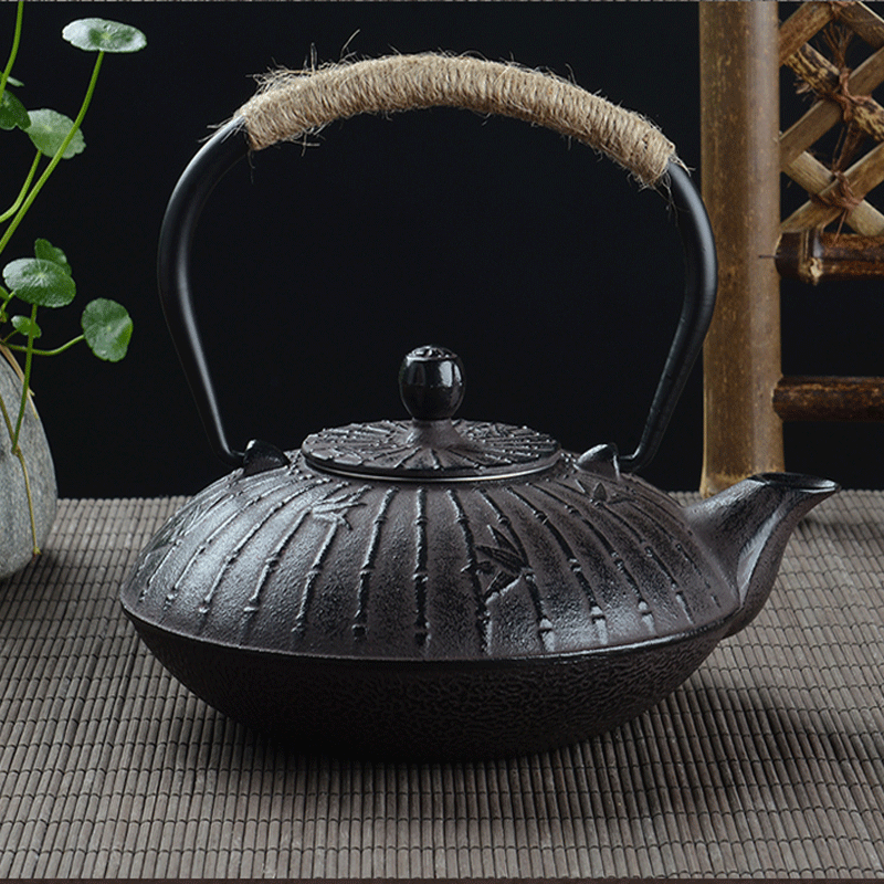 Retro 900ml Cast Iron Teapot J - Cast Iron Tetsubin recension och pris