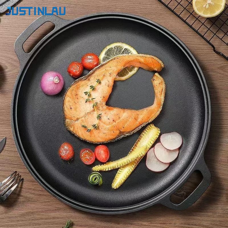 JUSTINLAU Double-Ear Frying Pa - Cast Iron Tetsubin recension och pris
