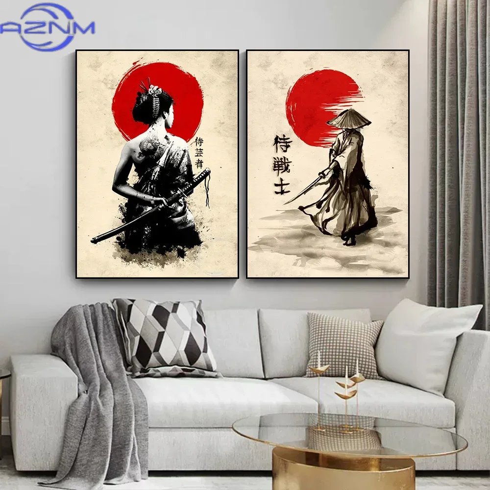 AZNM Canvas Painting Japanese  - Japanese Lifestyle Japanese recension och pris
