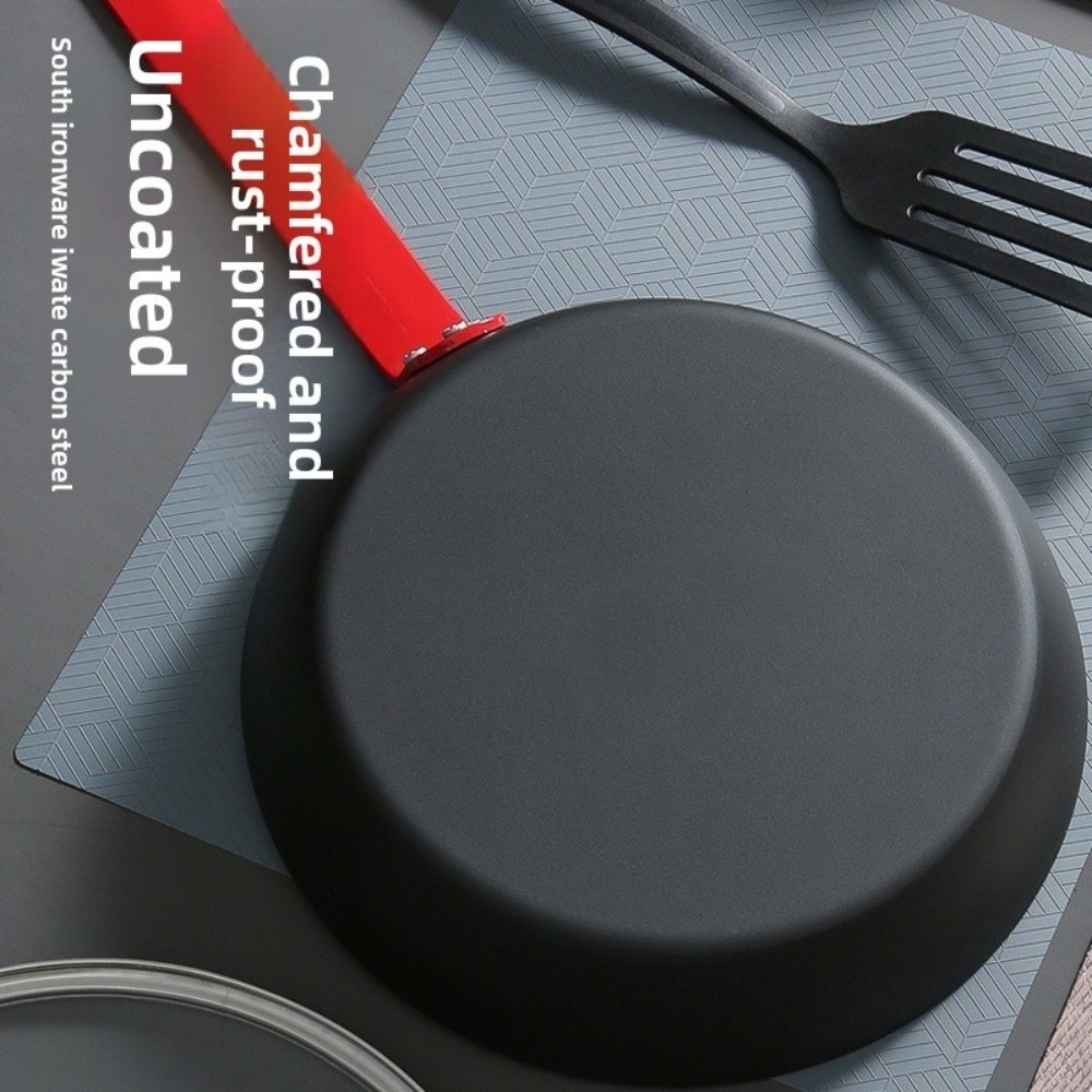 Carbon Steel Cast Iron Pan Unc - Cast Iron Tetsubin recension och pris
