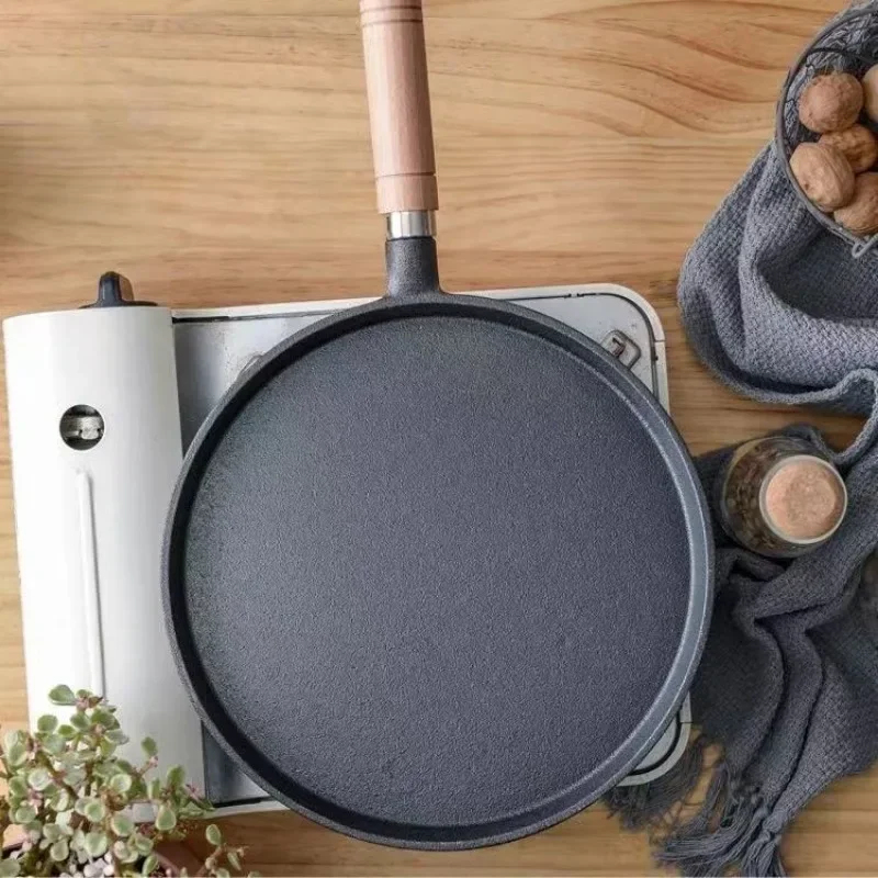 20cm Cast Iron Skillet Wooden  - Cast Iron Tetsubin recension och pris